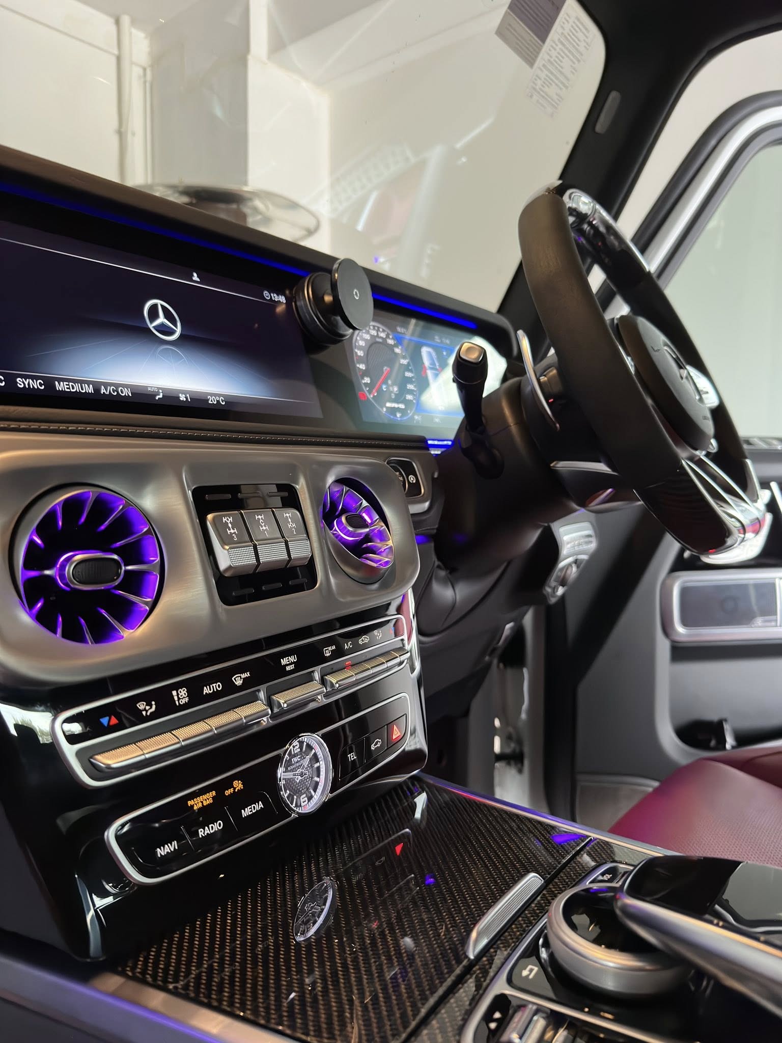 G-Wagon interior