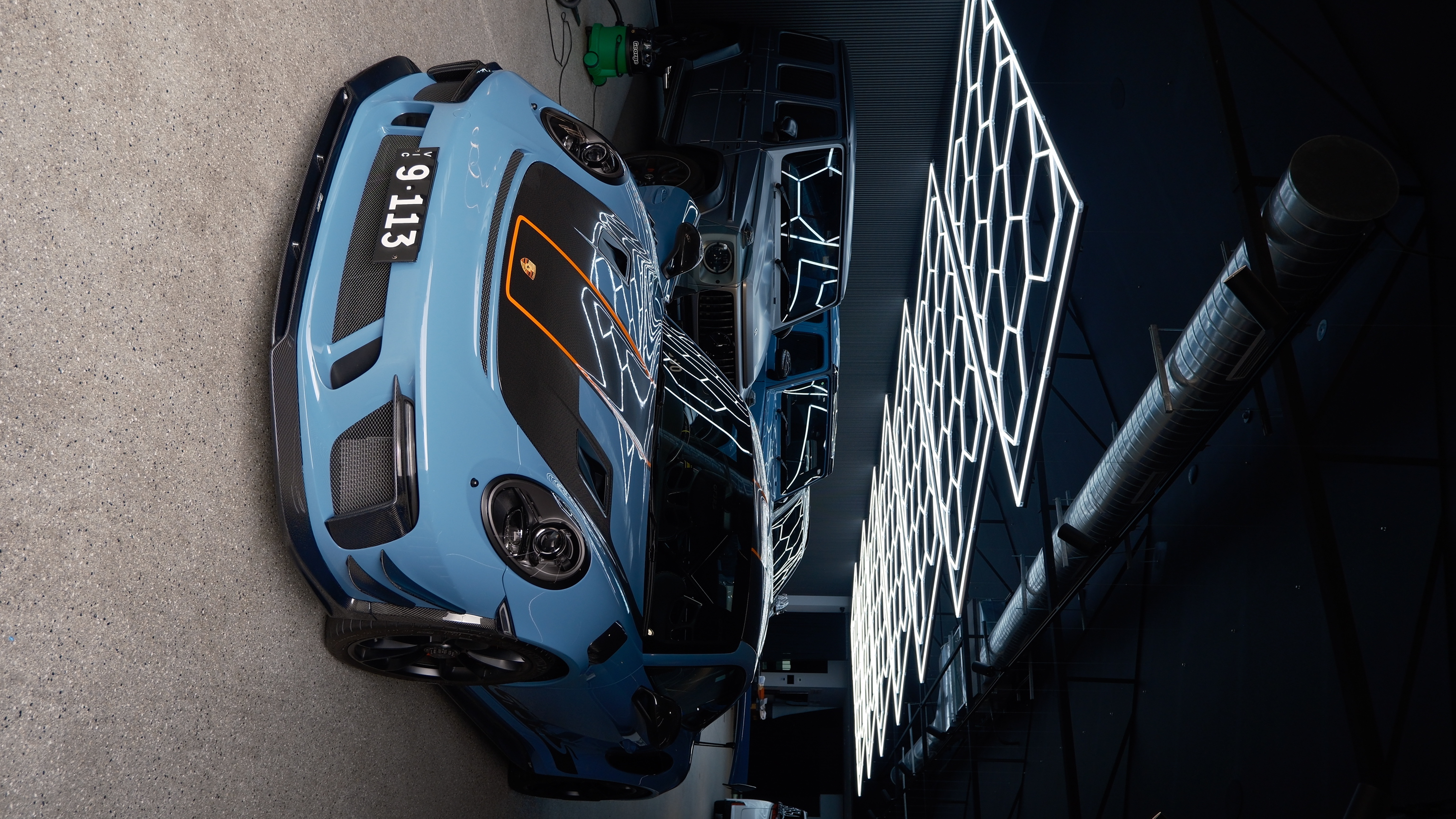 Porsche 911 GT3 RS exterior after detailing